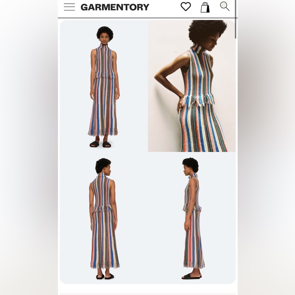 Sea New York Multicolored Wool Dress in S